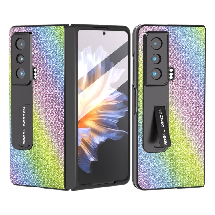 ABEEL Integrated Diamond Series Phone Case with Holder, For Honor Magic Vs engabe3724 Mobile Accessories - APEXEL INDIA - Mobile Lens - Mobile Camera Lens - Cellphone Accessories - Phone Lens - Smartphone Lens