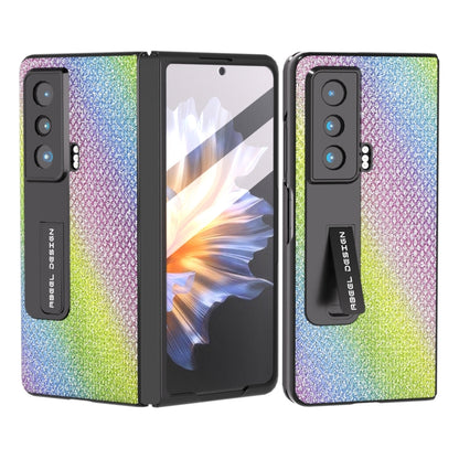 ABEEL Integrated Diamond Series Phone Case with Holder, For Honor Magic Vs engabe3724 Mobile Accessories - APEXEL INDIA - Mobile Lens - Mobile Camera Lens - Cellphone Accessories - Phone Lens - Smartphone Lens