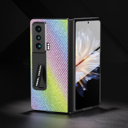 ABEEL Integrated Diamond Series Phone Case with Holder, For Honor Magic Vs engabe3724 Mobile Accessories - APEXEL INDIA - Mobile Lens - Mobile Camera Lens - Cellphone Accessories - Phone Lens - Smartphone Lens