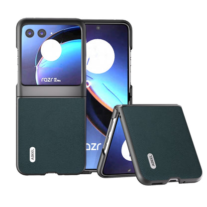 ABEEL Genuine Leather Luolai Series Phone Case, For Motorola Razr 60 Ultra, For Motorola Razr 50 Ultra, For Motorola Razr 50, For Motorola Razr 40, For Motorola Razr 40 Ultra Mobile Accessories - APEXEL INDIA - Mobile Lens - Mobile Camera Lens - Cellphone Accessories - Phone Lens - Smartphone Lens