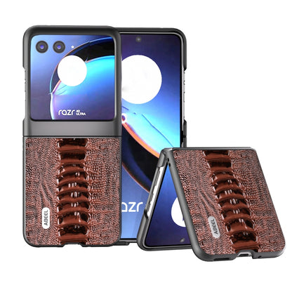 ABEEL Genuine Leather Weilai Series Phone Case, For Motorola Razr 50 Ultra, For Motorola Razr 50, For Motorola Razr 40, For Motorola Razr 40 Ultra Mobile Accessories - APEXEL INDIA - Mobile Lens - Mobile Camera Lens - Cellphone Accessories - Phone Lens - Smartphone Lens