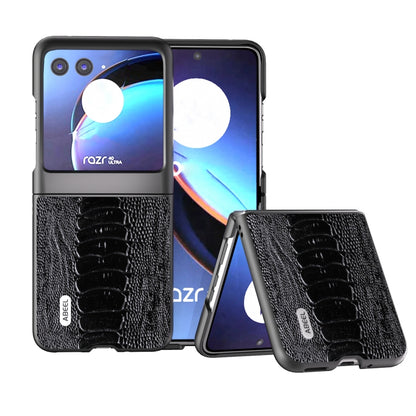 ABEEL Genuine Leather Weilai Series Phone Case, For Motorola Razr 50 Ultra, For Motorola Razr 50, For Motorola Razr 40, For Motorola Razr 40 Ultra Mobile Accessories - APEXEL INDIA - Mobile Lens - Mobile Camera Lens - Cellphone Accessories - Phone Lens - Smartphone Lens
