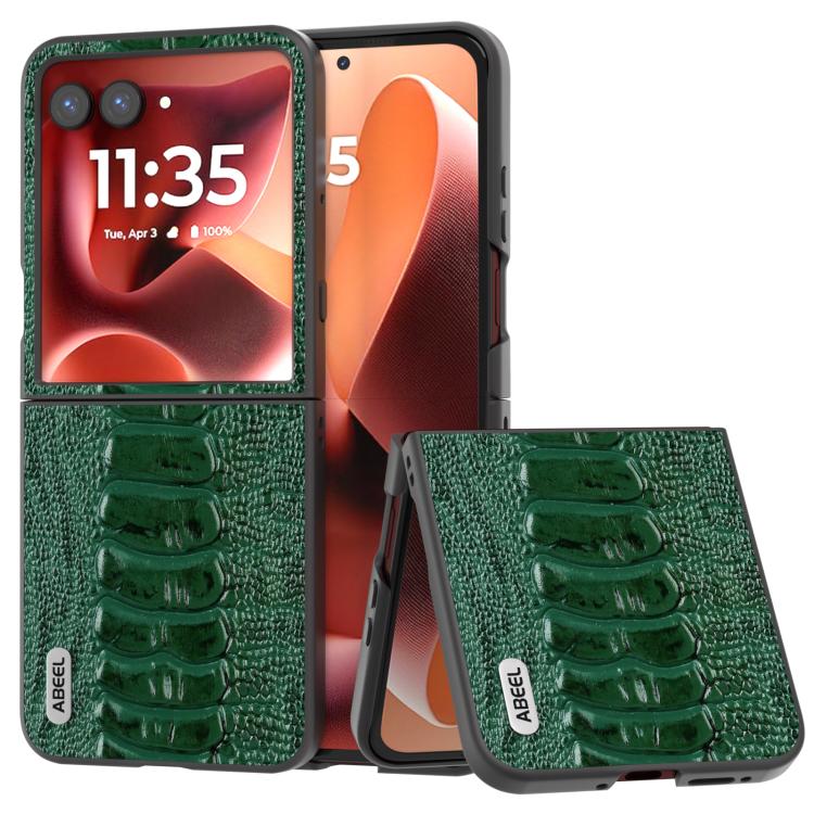 ABEEL Genuine Leather Weilai Series Phone Case, For Motorola Razr 60 Ultra, For Motorola Razr 50 Ultra, For Motorola Razr 50, For Motorola Razr 40, For Motorola Razr 40 Ultra Mobile Accessories - APEXEL INDIA - Mobile Lens - Mobile Camera Lens - Cellphone Accessories - Phone Lens - Smartphone Lens
