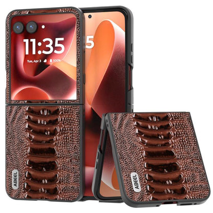 ABEEL Genuine Leather Weilai Series Phone Case, For Motorola Razr 60 Ultra, For Motorola Razr 50 Ultra, For Motorola Razr 50, For Motorola Razr 40, For Motorola Razr 40 Ultra Mobile Accessories - APEXEL INDIA - Mobile Lens - Mobile Camera Lens - Cellphone Accessories - Phone Lens - Smartphone Lens