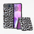 ABEEL Black Edge Leopard Phone Case, For Motorola Razr 40, For Motorola Razr 40 Ultra Mobile Accessories - APEXEL INDIA - Mobile Lens - Mobile Camera Lens - Cellphone Accessories - Phone Lens - Smartphone Lens
