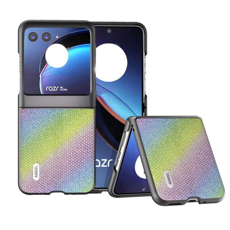 ABEEL Diamond Series Black Edge Phone Case, For Motorola Razr 40, For Motorola Razr 40 Ultra Mobile Accessories - APEXEL INDIA - Mobile Lens - Mobile Camera Lens - Cellphone Accessories - Phone Lens - Smartphone Lens