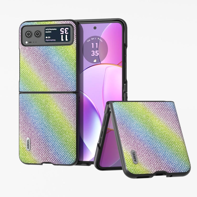 ABEEL Diamond Series Black Edge Phone Case, For Motorola Razr 40, For Motorola Razr 40 Ultra Mobile Accessories - APEXEL INDIA - Mobile Lens - Mobile Camera Lens - Cellphone Accessories - Phone Lens - Smartphone Lens