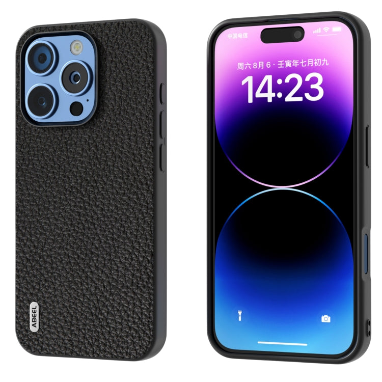ABEEL Genuine Leather Litchi Texture Phone Case Apple Accessories - APEXEL INDIA - Mobile Lens - Mobile Camera Lens - Cellphone Accessories - Phone Lens - Smartphone Lens