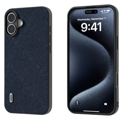 ABEEL Cross Texture Genuine Leather Phone Case, For iPhone 16 Pro Max, For iPhone 16 Pro, For iPhone 16 Plus, For iPhone 16, For iPhone 15 Pro Max, For iPhone 15 Pro Apple Accessories - APEXEL INDIA - Mobile Lens - Mobile Camera Lens - Cellphone Accessories - Phone Lens - Smartphone Lens