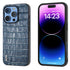 ABEEL Crocodile Texture Genuine Leather Phone Case, For iPhone 16 Pro Max, For iPhone 16 Pro, For iPhone 16 Plus, For iPhone 16, For iPhone 15 Pro Max, For iPhone 15 Pro Apple Accessories - APEXEL INDIA - Mobile Lens - Mobile Camera Lens - Cellphone Accessories - Phone Lens - Smartphone Lens