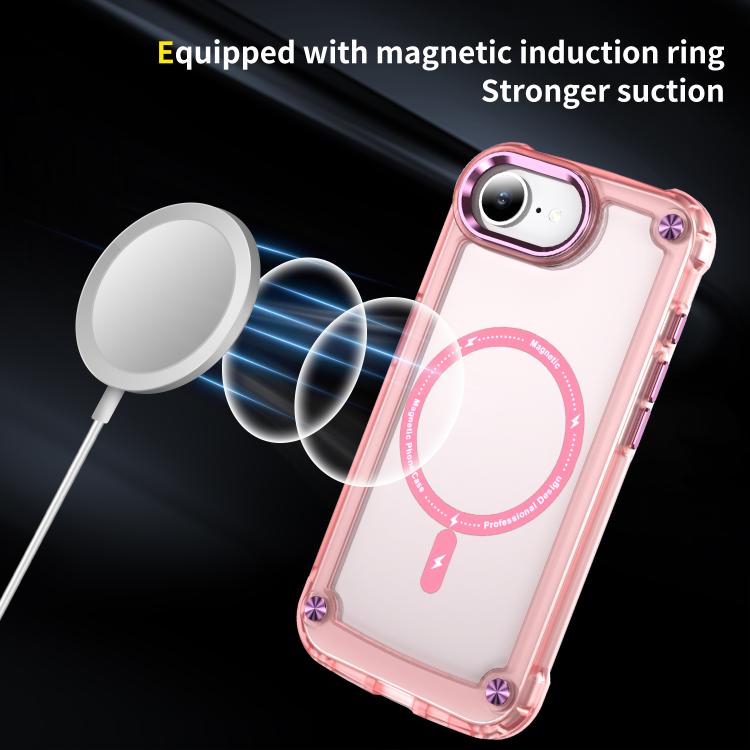 Skin Feel TPU + PC MagSafe Magnetic Phone Case, For iPhone 16e, For iPhone 16 Pro Max, For iPhone 16 Pro, For iPhone 16 Plus, For iPhone 16, For iPhone 15 Pro Max Apple Accessories engski3935 iPhone 16e - APEXEL INDIA - Mobile Lens - Mobile Camera Lens - Cellphone Accessories - Phone Lens - Smartphone Lens
