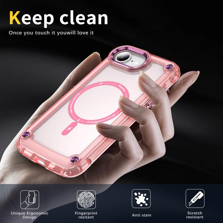 Skin Feel TPU + PC MagSafe Magnetic Phone Case, For iPhone 16e, For iPhone 16 Pro Max, For iPhone 16 Pro, For iPhone 16 Plus, For iPhone 16, For iPhone 15 Pro Max Apple Accessories engski3935 iPhone 16e - APEXEL INDIA - Mobile Lens - Mobile Camera Lens - Cellphone Accessories - Phone Lens - Smartphone Lens