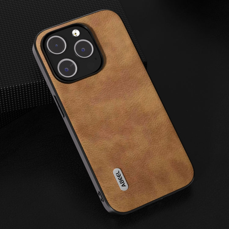 ABEEL Retro Litchi Texture PU Phone Case, For iPhone 14 Pro, For iPhone 14 Pro Max Apple Accessories - APEXEL INDIA - Mobile Lens - Mobile Camera Lens - Cellphone Accessories - Phone Lens - Smartphone Lens