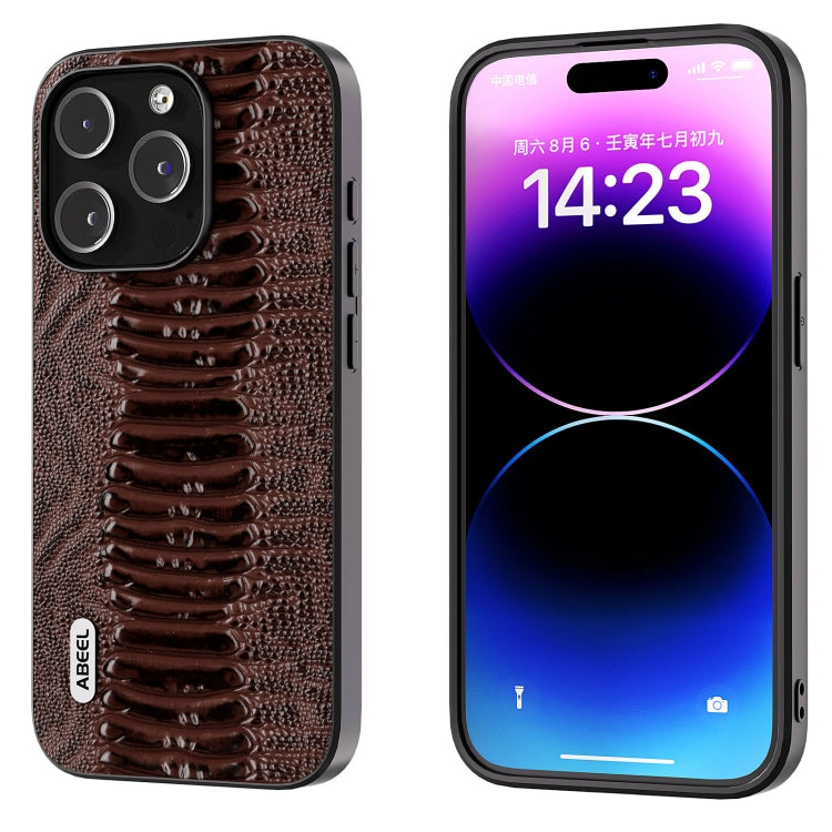 ABEEL Genuine Leather Weilai Series Phone Case, For iPhone 15 Plus, For iPhone 15, For iPhone 14 Plus, For iPhone 14, For iPhone 14 Pro, For iPhone 14 Pro Max Apple Accessories engabe3738 - APEXEL INDIA - Mobile Lens - Mobile Camera Lens - Cellphone Accessories - Phone Lens - Smartphone Lens