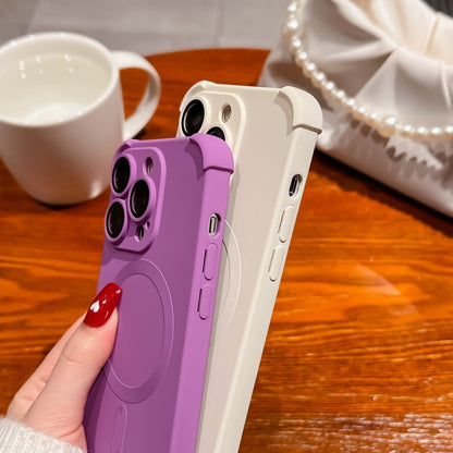 Four Corner Shockproof Skin Feel MagSafe Magnetic Phone Case, For iPhone 16, For iPhone 15 Pro Max, For iPhone 15 Pro Apple Accessories engfou3932 iPhone 16 - APEXEL INDIA - Mobile Lens - Mobile Camera Lens - Cellphone Accessories - Phone Lens - Smartphone Lens