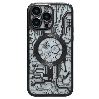 Electroplated Circuit Board Pattern MagSafe Phone Case, For iPhone 13, For iPhone 12, For iPhone 12 Pro Max Apple Accessories engele3938 More iPhone Cases - APEXEL INDIA - Mobile Lens - Mobile Camera Lens - Cellphone Accessories - Phone Lens - Smartphone Lens