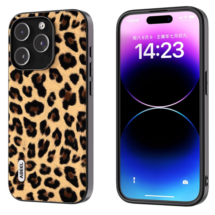 ABEEL Black Edge Leopard Phone Case, For iPhone 15 Pro Max, For iPhone 15 Pro, For iPhone 15 Plus, For iPhone 15, For iPhone 14 Plus, For iPhone 14 Apple Accessories - APEXEL INDIA - Mobile Lens - Mobile Camera Lens - Cellphone Accessories - Phone Lens - Smartphone Lens