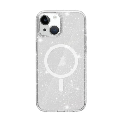 Terminator Style Glitter Powder MagSafe Magnetic Phone Case, For iPhone 15 Apple Accessories engter4219 iPhone 15 - APEXEL INDIA - Mobile Lens - Mobile Camera Lens - Cellphone Accessories - Phone Lens - Smartphone Lens