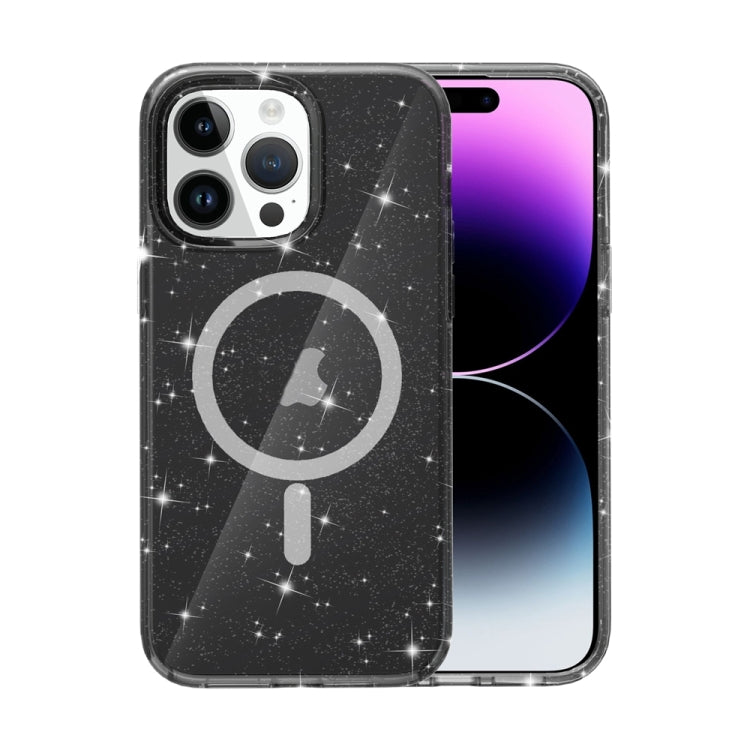Terminator Style Glitter Powder MagSafe Magnetic Phone Case, For iPhone 16, For iPhone 15 Pro Max, For iPhone 15 Pro, For iPhone 15 Plus Apple Accessories engter4218 iPhone 16 - APEXEL INDIA - Mobile Lens - Mobile Camera Lens - Cellphone Accessories - Phone Lens - Smartphone Lens