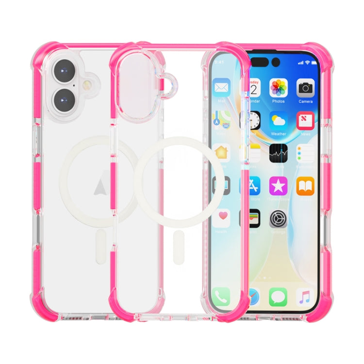 Acrylic Magsafe Magnetic Shockproof Phone Case, For iPhone 16, For iPhone 15 Pro Max Apple Accessories engacr4231 iPhone 16 - APEXEL INDIA - Mobile Lens - Mobile Camera Lens - Cellphone Accessories - Phone Lens - Smartphone Lens