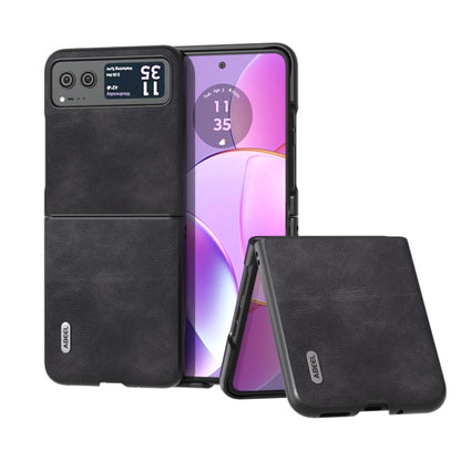 ABEEL Cowhide Texture PU Phone Case, For Motorola Razr 40, For Motorola Razr 40 Ultra engabe3745 Mobile Accessories - APEXEL INDIA - Mobile Lens - Mobile Camera Lens - Cellphone Accessories - Phone Lens - Smartphone Lens