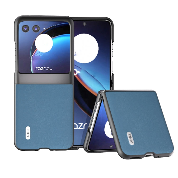 ABEEL Haze Texture PU Phone Case, For Motorola Razr 40, For Motorola Razr 40 Ultra engabe3747 Mobile Accessories - APEXEL INDIA - Mobile Lens - Mobile Camera Lens - Cellphone Accessories - Phone Lens - Smartphone Lens