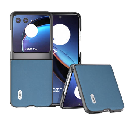 ABEEL Haze Texture PU Phone Case, For Motorola Razr 40, For Motorola Razr 40 Ultra engabe3747 Mobile Accessories - APEXEL INDIA - Mobile Lens - Mobile Camera Lens - Cellphone Accessories - Phone Lens - Smartphone Lens