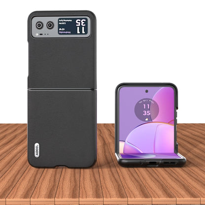 ABEEL Haze Texture PU Phone Case, For Motorola Razr 40, For Motorola Razr 40 Ultra engabe3747 Mobile Accessories - APEXEL INDIA - Mobile Lens - Mobile Camera Lens - Cellphone Accessories - Phone Lens - Smartphone Lens