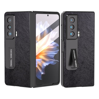 ABEEL Dual Color Lichi Texture PU Phone Case, For Honor Magic Vs engabe3748 Mobile Accessories - APEXEL INDIA - Mobile Lens - Mobile Camera Lens - Cellphone Accessories - Phone Lens - Smartphone Lens
