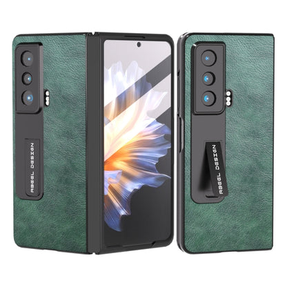 ABEEL Dual Color Lichi Texture PU Phone Case, For Honor Magic Vs engabe3748 Mobile Accessories - APEXEL INDIA - Mobile Lens - Mobile Camera Lens - Cellphone Accessories - Phone Lens - Smartphone Lens