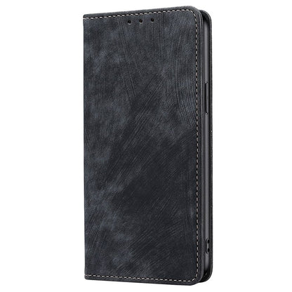 RFID Anti-theft Brush Magnetic Leather Phone Case, For vivo X100s, For vivo Y38 5G / T3x Global, For vivo V30e 5G Global, For vivo iQOO Z9x 5G
