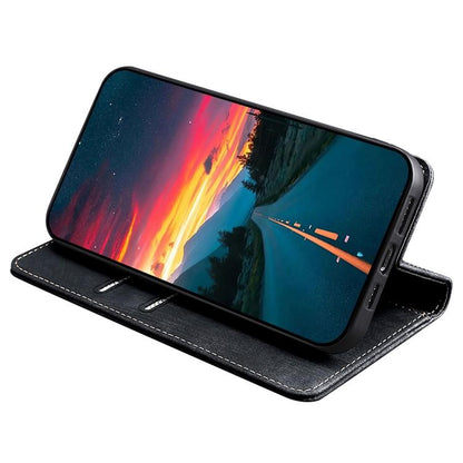 RFID Anti-theft Brush Magnetic Leather Phone Case, For vivo V50 Lite 5G, For vivo Y29s 5G / Y04 4G, For vivo Y29 4G Global, For vivo V50 5G