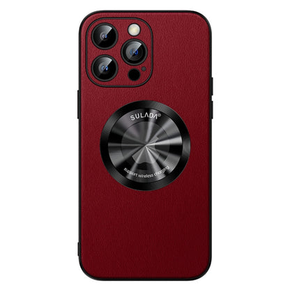 SULADA Microfiber Leather MagSafe Magnetic Phone Case, For iPhone 13 Pro, For iPhone 13, For iPhone 12 Apple Accessories engsul4237 More iPhone Cases - SULADA - Mobile Lens - Mobile Camera Lens - Cellphone Accessories - Phone Lens - Smartphone Lens