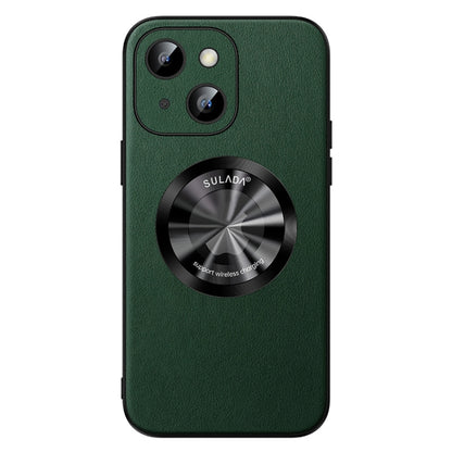 SULADA Microfiber Leather MagSafe Magnetic Phone Case, For iPhone 13 Pro, For iPhone 13, For iPhone 12 Apple Accessories engsul4237 More iPhone Cases - SULADA - Mobile Lens - Mobile Camera Lens - Cellphone Accessories - Phone Lens - Smartphone Lens