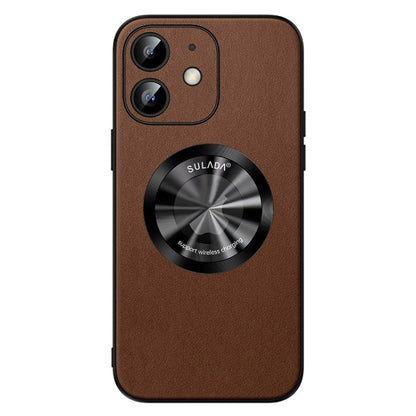 SULADA Microfiber Leather MagSafe Magnetic Phone Case, For iPhone 13 Pro, For iPhone 13, For iPhone 12 Apple Accessories engsul4237 More iPhone Cases - SULADA - Mobile Lens - Mobile Camera Lens - Cellphone Accessories - Phone Lens - Smartphone Lens