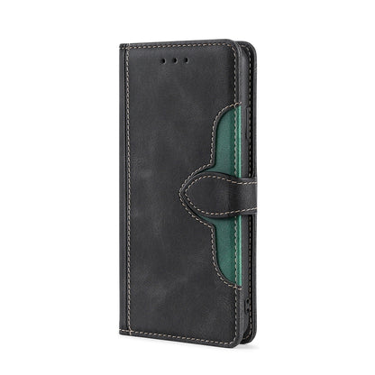 Skin Feel Magnetic Buckle Leather Phone Case, For vivo Y78 5G