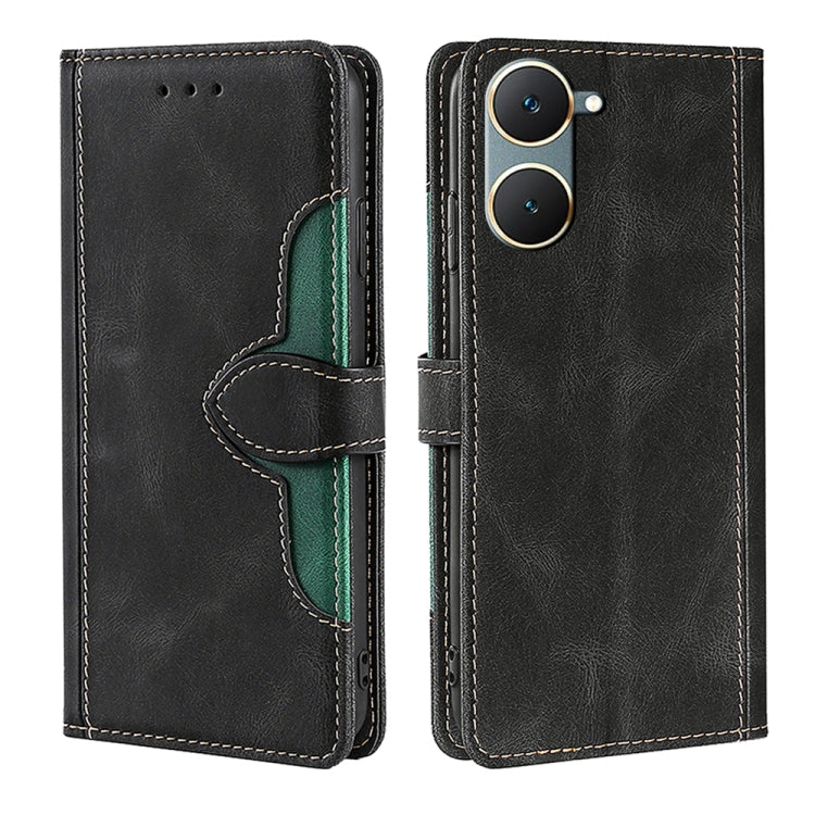 Skin Feel Magnetic Buckle Leather Phone Case, For vivo iQOO Z9 Turbo, For vivo Y03 4G, For vivo Y100 5G IDN, For vivo Y35+ 5G, For vivo S17 5G / S17 Pro 5G, For vivo iQOO Neo 8 / 8 Pro 5G
