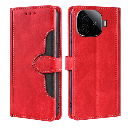 Skin Feel Magnetic Buckle Leather Phone Case, For vivo iQOO Z9 Turbo, For vivo Y03 4G, For vivo Y100 5G IDN, For vivo Y35+ 5G, For vivo S17 5G / S17 Pro 5G, For vivo iQOO Neo 8 / 8 Pro 5G