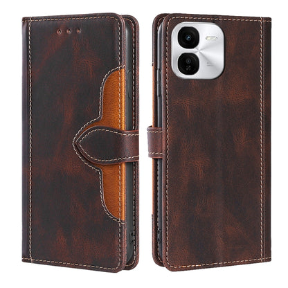 Skin Feel Magnetic Buckle Leather Phone Case, For vivo S19 5G, For vivo Y28 4G, For vivo X100s, For vivo Y38 5G / T3x 5G Global, For vivo V30e 5G Global, For vivo iQOO Z9x 5G