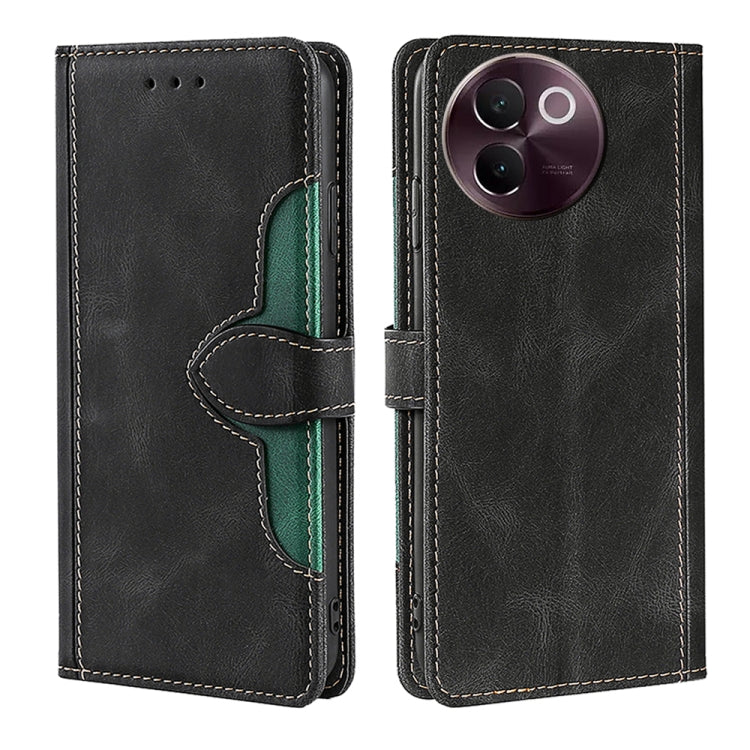 Skin Feel Magnetic Buckle Leather Phone Case, For vivo S19 5G, For vivo Y28 4G, For vivo X100s, For vivo Y38 5G / T3x 5G Global, For vivo V30e 5G Global, For vivo iQOO Z9x 5G