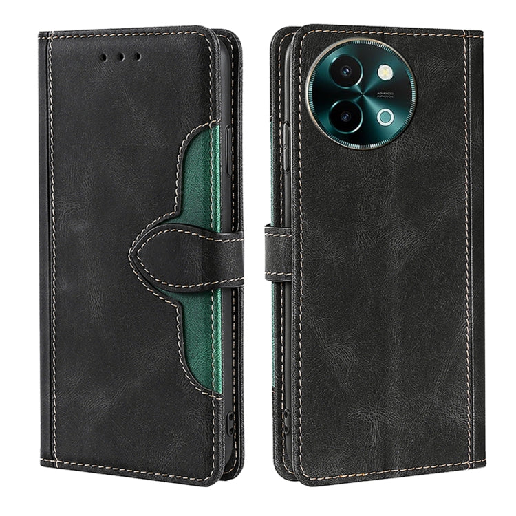 Skin Feel Magnetic Buckle Leather Phone Case, For vivo S19 5G, For vivo Y28 4G, For vivo X100s, For vivo Y38 5G / T3x 5G Global, For vivo V30e 5G Global, For vivo iQOO Z9x 5G