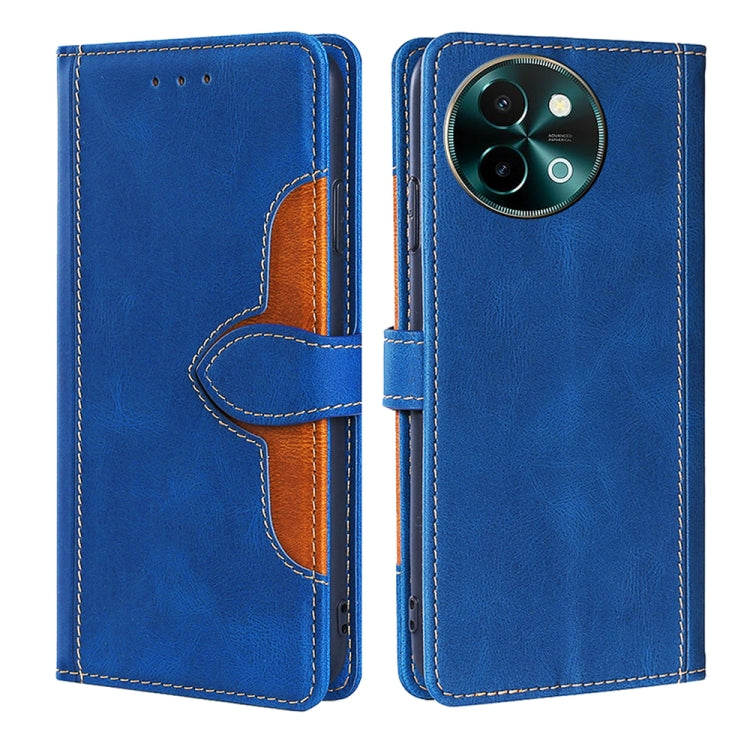 Skin Feel Magnetic Buckle Leather Phone Case, For vivo S19 5G, For vivo Y28 4G, For vivo X100s, For vivo Y38 5G / T3x 5G Global, For vivo V30e 5G Global, For vivo iQOO Z9x 5G