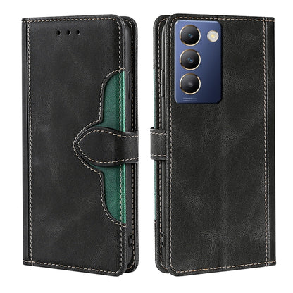 Skin Feel Magnetic Buckle Leather Phone Case, For vivo iQOO Z9 Turbo, For vivo Y03 4G, For vivo Y100 5G IDN, For vivo Y35+ 5G, For vivo S17 5G / S17 Pro 5G, For vivo iQOO Neo 8 / 8 Pro 5G