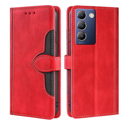 Skin Feel Magnetic Buckle Leather Phone Case, For vivo iQOO Z9 Turbo, For vivo Y03 4G, For vivo Y100 5G IDN, For vivo Y35+ 5G, For vivo S17 5G / S17 Pro 5G, For vivo iQOO Neo 8 / 8 Pro 5G