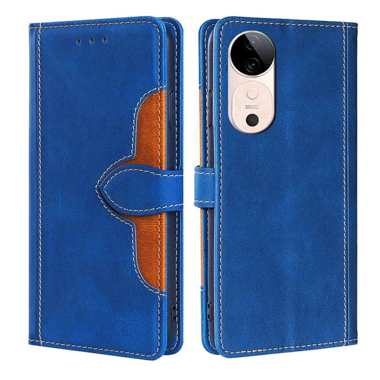 Skin Feel Magnetic Buckle Leather Phone Case, For vivo S19 5G, For vivo Y28 4G, For vivo X100s, For vivo Y38 5G / T3x 5G Global, For vivo V30e 5G Global, For vivo iQOO Z9x 5G