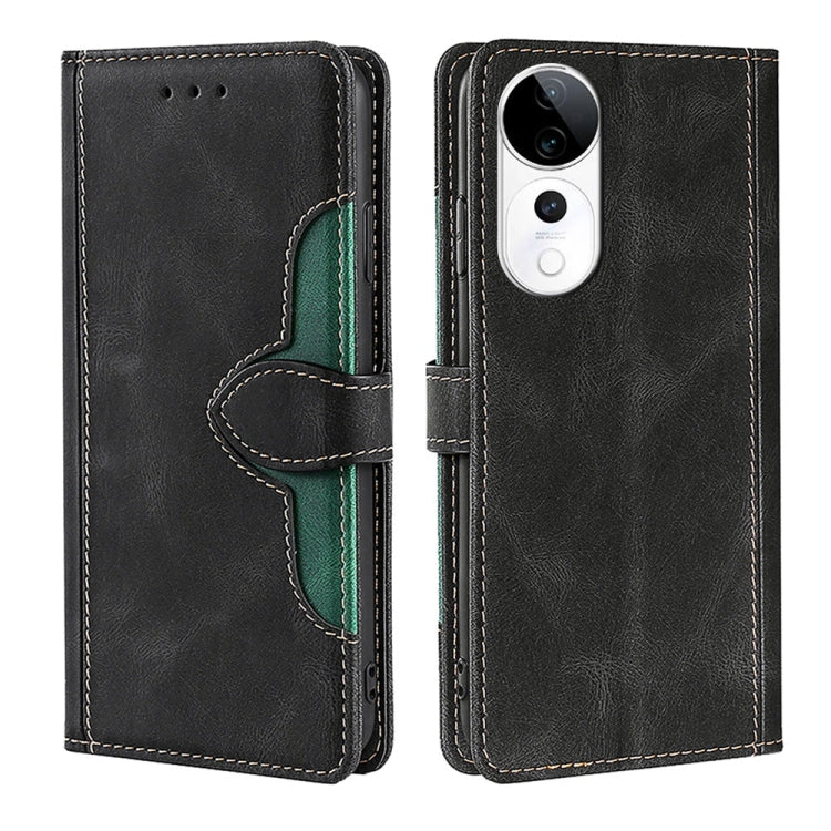 Skin Feel Magnetic Buckle Leather Phone Case, For vivo V50 Lite 5G, For vivo Y29s 5G / Y04 4G, For vivo Y29 4G Global, For vivo V50 5G, For vivo X200 Pro 5G, For vivo S19 Pro 5G