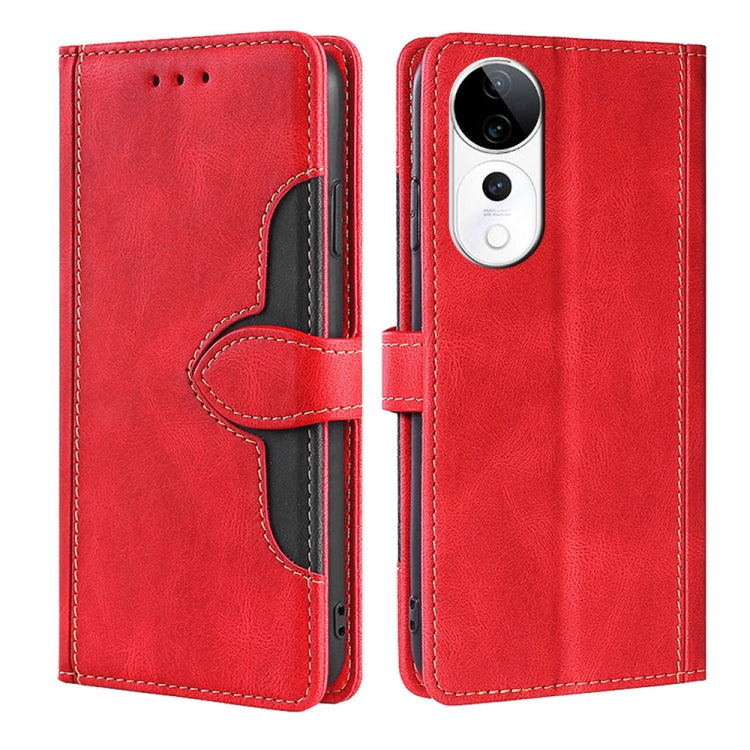 Skin Feel Magnetic Buckle Leather Phone Case, For vivo V50 Lite 5G, For vivo Y29s 5G / Y04 4G, For vivo Y29 4G Global, For vivo V50 5G, For vivo X200 Pro 5G, For vivo S19 Pro 5G