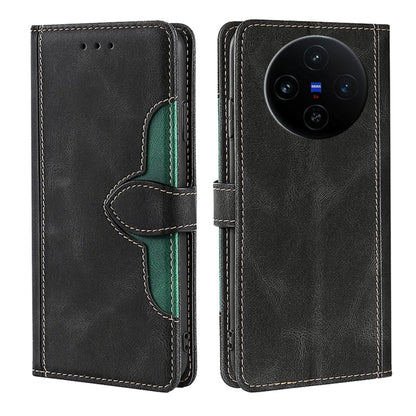 Skin Feel Magnetic Buckle Leather Phone Case, For vivo S19 5G, For vivo Y28 4G, For vivo X100s, For vivo Y38 5G / T3x 5G Global, For vivo V30e 5G Global, For vivo iQOO Z9x 5G