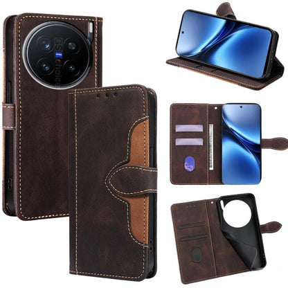Skin Feel Magnetic Buckle Leather Phone Case, For vivo V50 Lite 5G, For vivo Y29s 5G / Y04 4G, For vivo Y29 4G Global, For vivo V50 5G, For vivo X200 Pro 5G, For vivo S19 Pro 5G