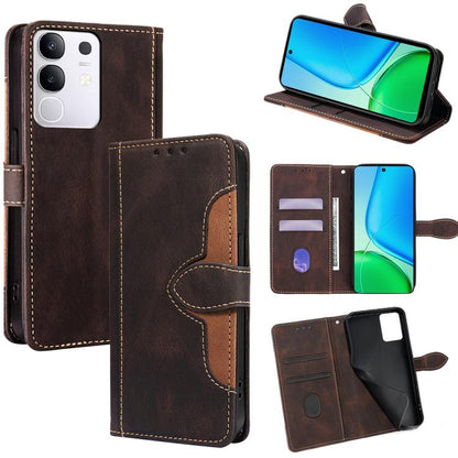 Skin Feel Magnetic Buckle Leather Phone Case, For vivo V50 Lite 5G, For vivo Y29s 5G / Y04 4G, For vivo Y29 4G Global, For vivo V50 5G, For vivo X200 Pro 5G, For vivo S19 Pro 5G